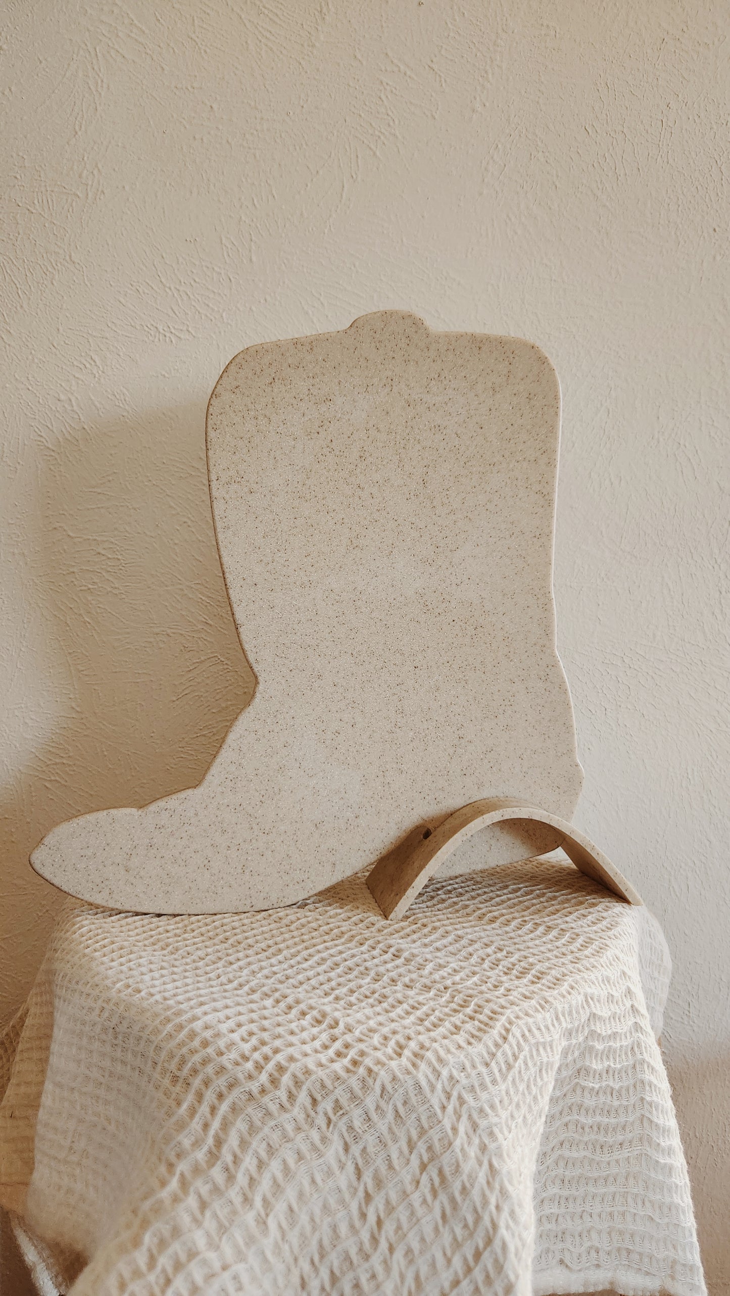 Vintage Boot Cutting Board, Rare Kitchen Find, Boot Lover, Western Kitchen