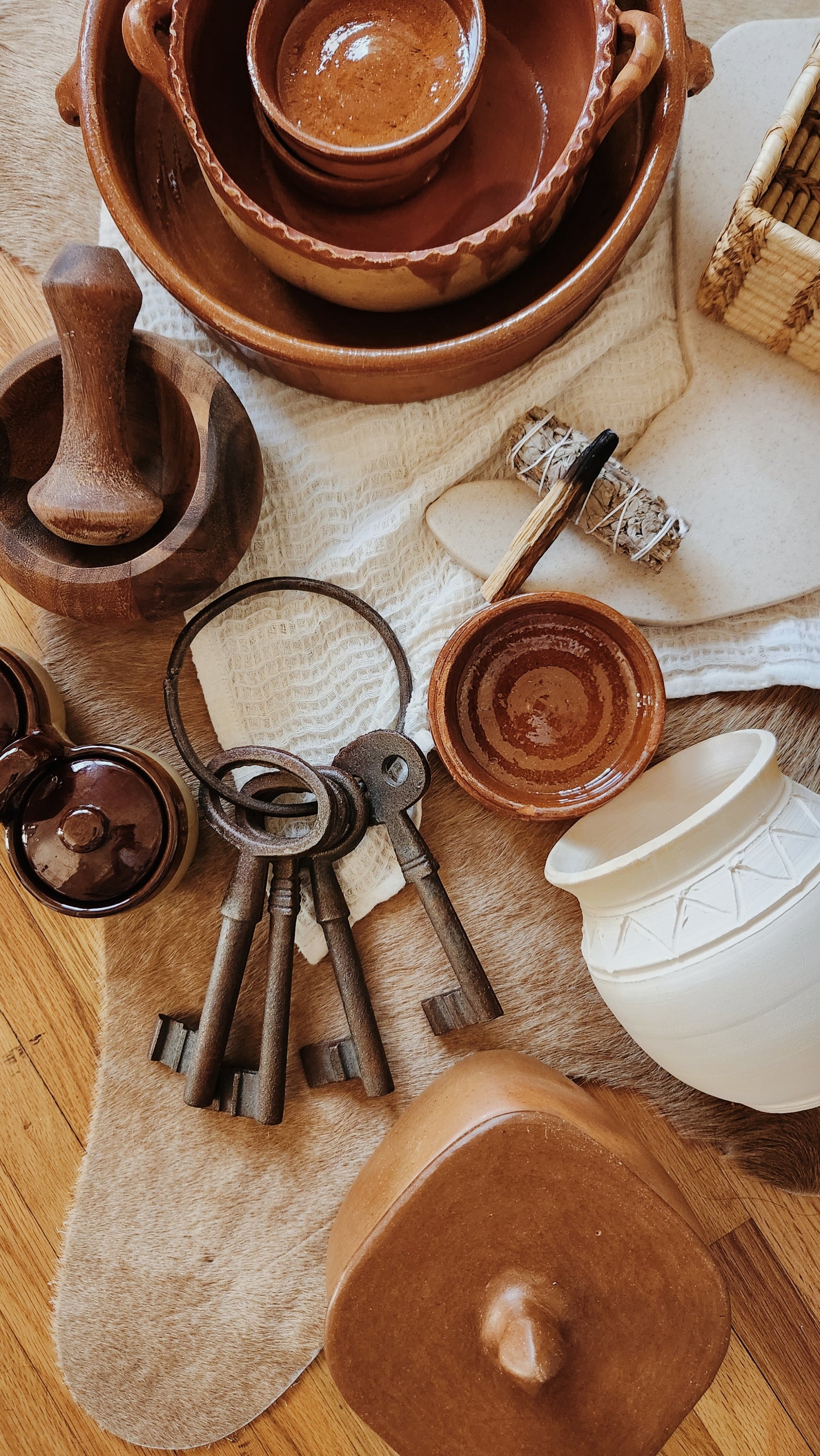 Vintage Terracotta Ceramic | Rustic Interiors | Clay Ceramic | Home Decor