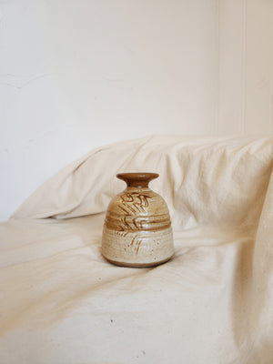 Neutral Handmade Ceramic - Timeless Vintage Home Decor Detail