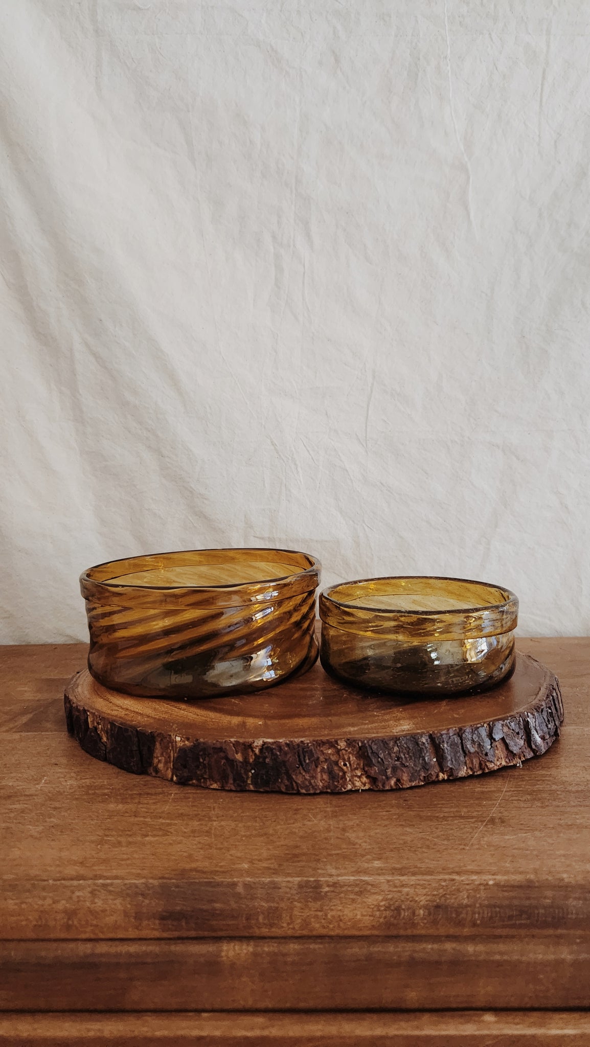 Vintage Glass Bowls, Pair Together, Kitchen Use, Timeless Glass, Vintage Home