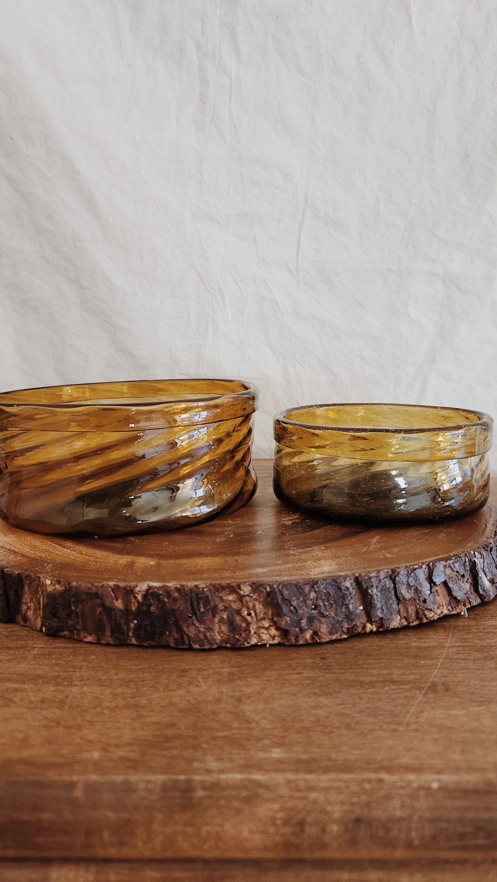 Vintage Glass Bowls, Pair Together, Kitchen Use, Timeless Glass, Vintage Home