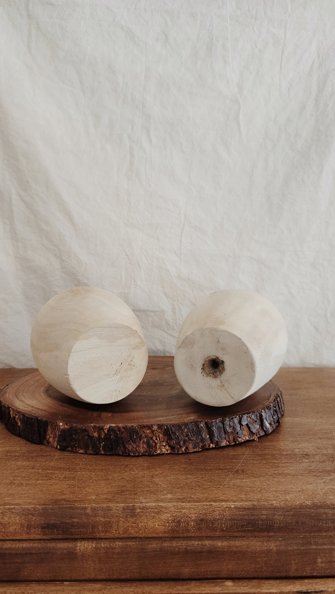 Wooden Vessels, Rustic Home Decor, Raw Wood, Handmade, Timeless Home Decor