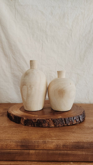 Wooden Vessels, Rustic Home Decor, Raw Wood, Handmade, Timeless Home Decor