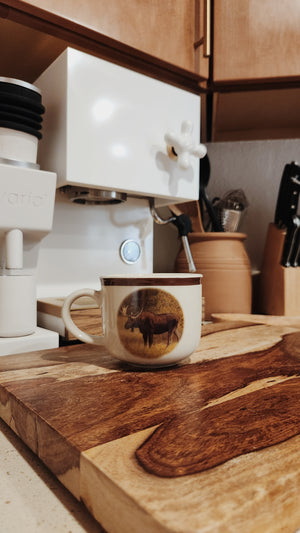 Cabin Mugs, Coffee Mugs, Wildlife, Earthy Interiors