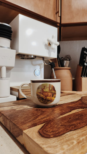 Cabin Mugs, Coffee Mugs, Wildlife, Earthy Interiors