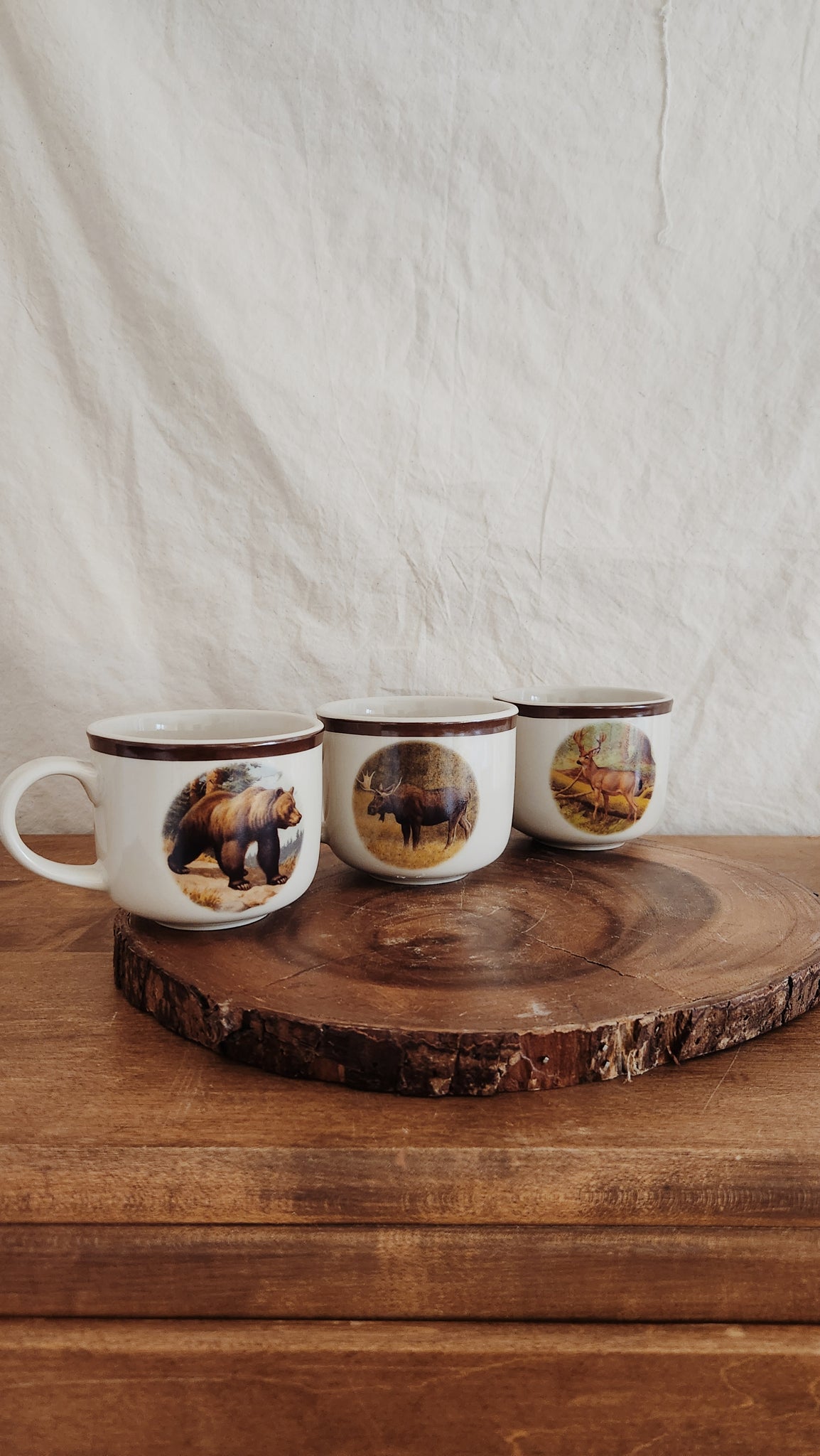 Cabin Mugs, Coffee Mugs, Wildlife, Earthy Interiors