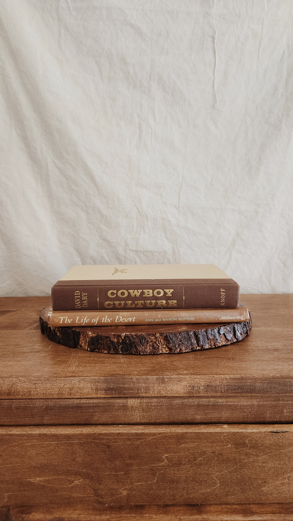 Vintage Cowboy and Desert Coffee Table Books | Decrative Books | Staging Books