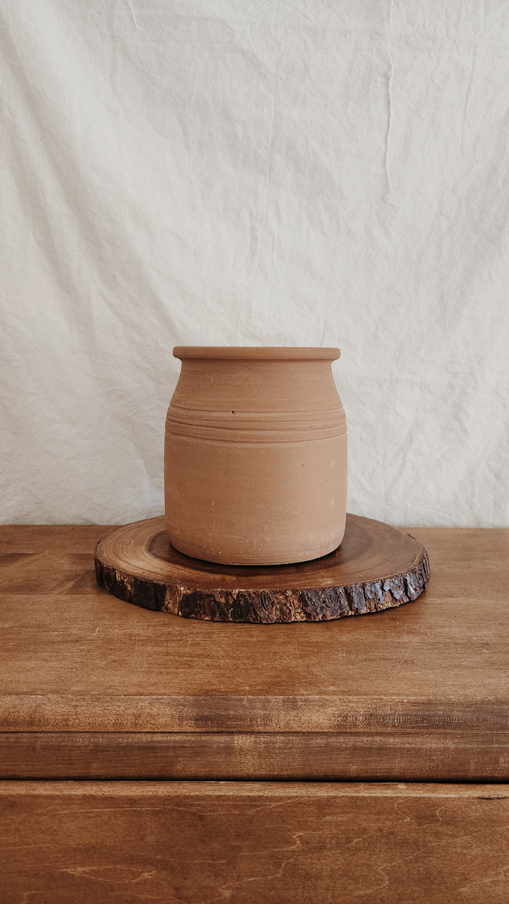 Terracotta Vase, Kitchen Decor, Planter, Organic and Handmade